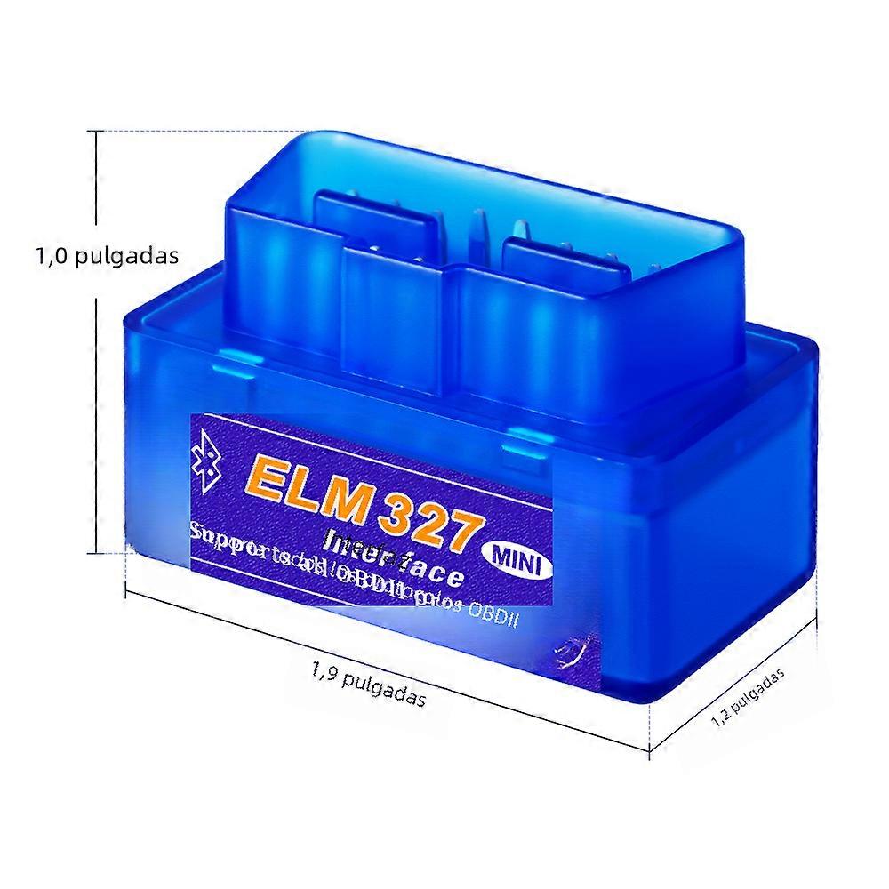 ELM327 Mini V2.1 Bluetooth OBD2 Car Fault Detector Diagnostic Tool for Android/Windows Compatible with Windows and Android