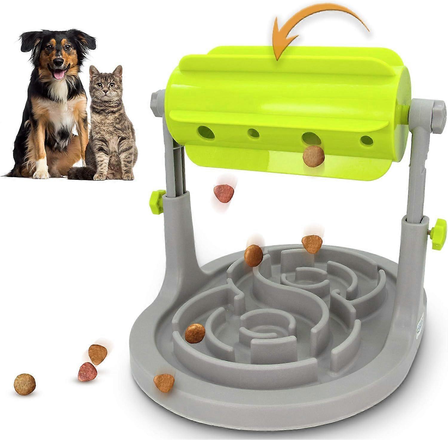 Interactive Dog and Cat Toy, With Strap, 2 in 1 Dog and Cat Toy, Smart Toy for Small and Large Dogs