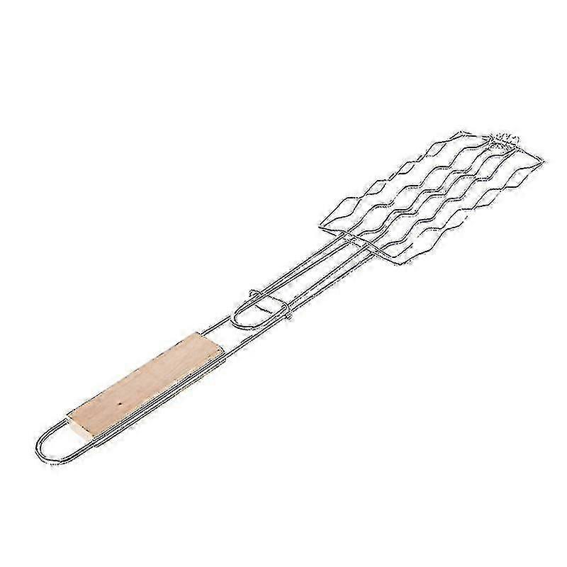 Starlight-BBQ Grillkorb Würstchen mit Holzgriff - für 4 Würstchen1Stk