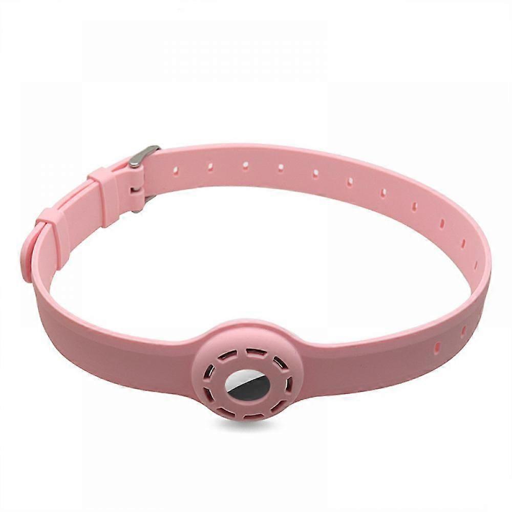 Dog Collar Holder Airtag Cat Collar with 1 Protective Cover Soft Silicone Dog Collar for Small Puppies on Cats and Dogs