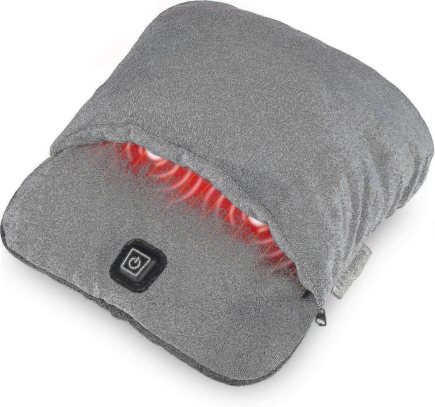 Electrically Heated Foot Warmer With Heating And Vibration Massage Function
