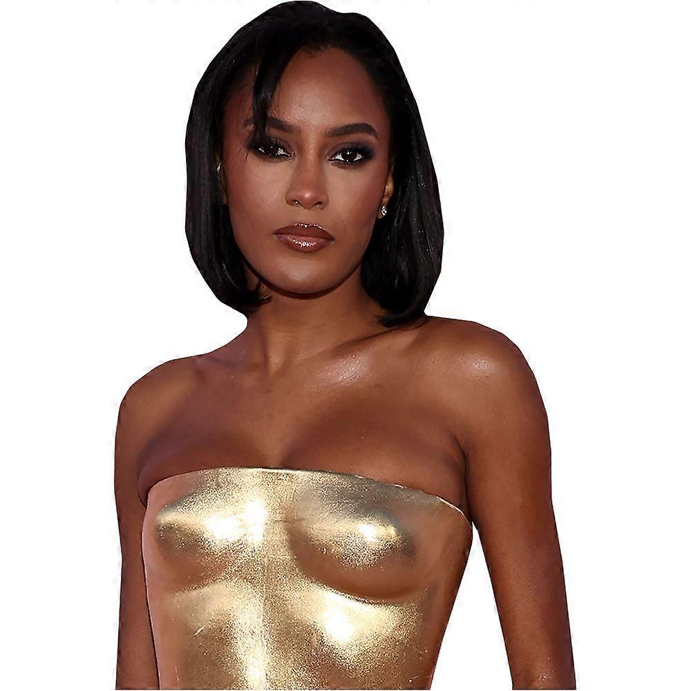 Ciara Miller (Gold Outfit) Half Body Buddy Cutout