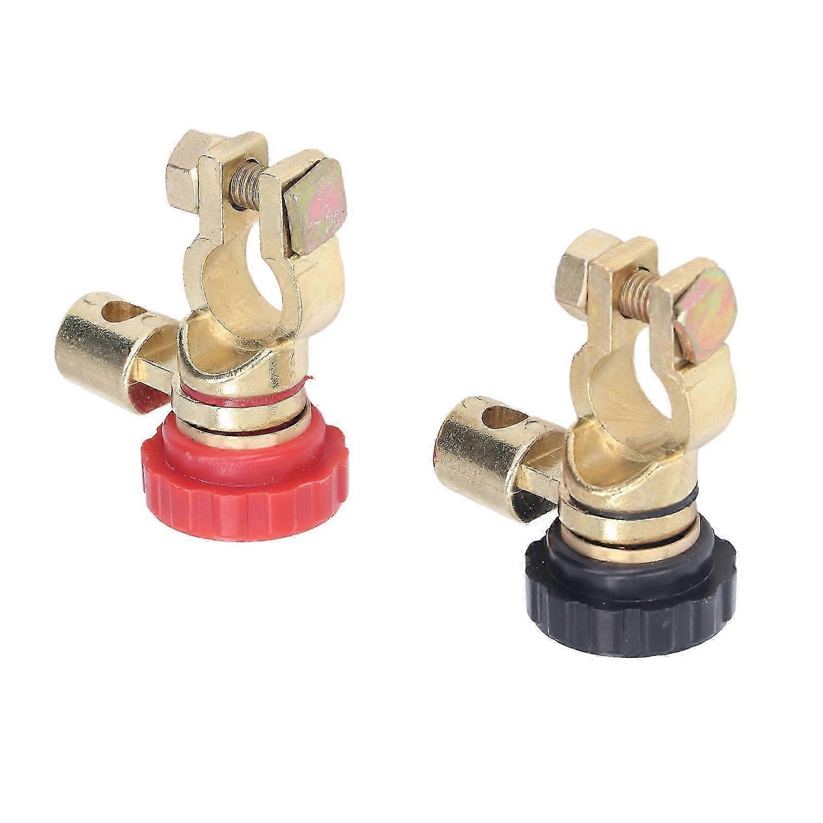 2pcs Battery Terminal Link Switch Anticreep Rustproof Power Isolator Universal for RV ATV Boat