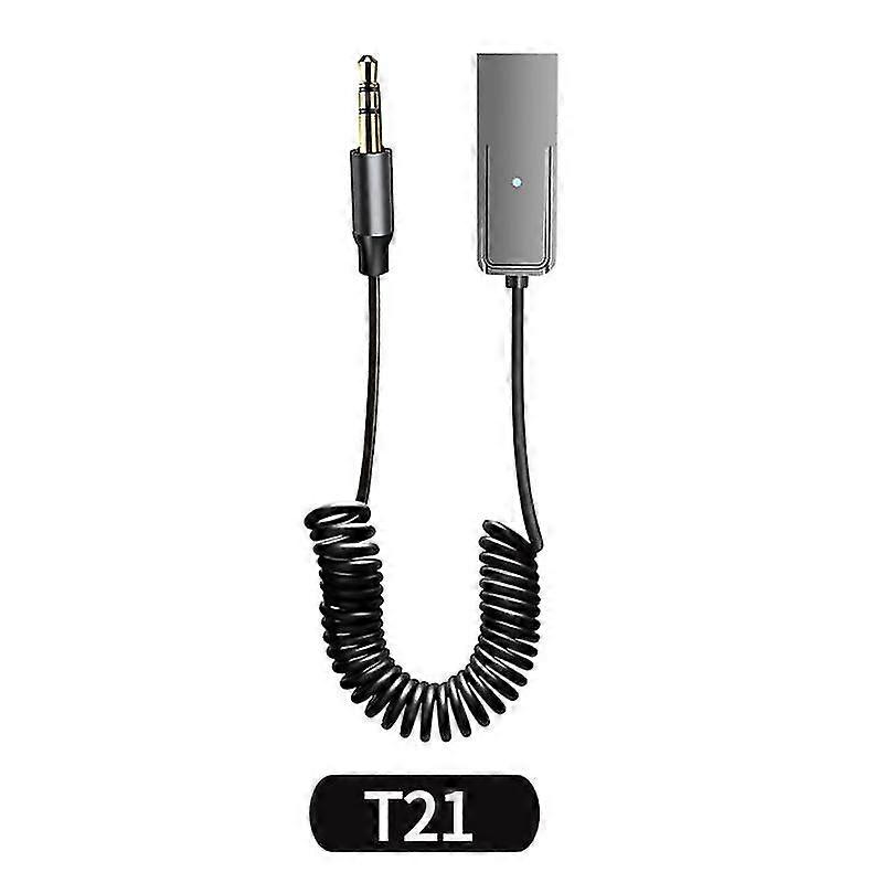 Bluetooth 5.2 Car Aux Adapter for Speaker USB to 3.5mm Wireless