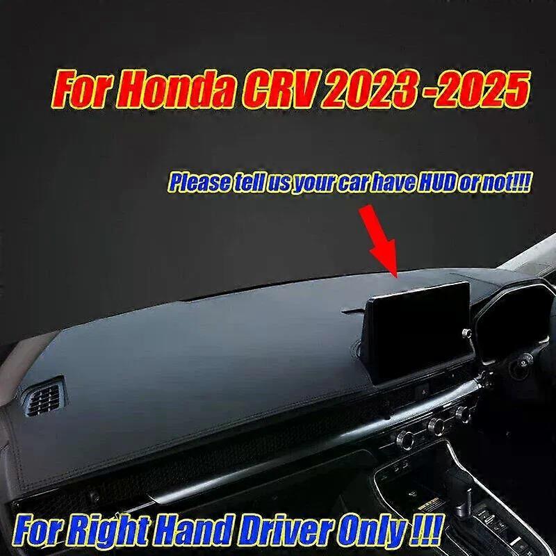 RHD Leder Armaturenbrett Abdeckung Dash Protector Pad Matte Für Honda CRV CR-V 2023-2025