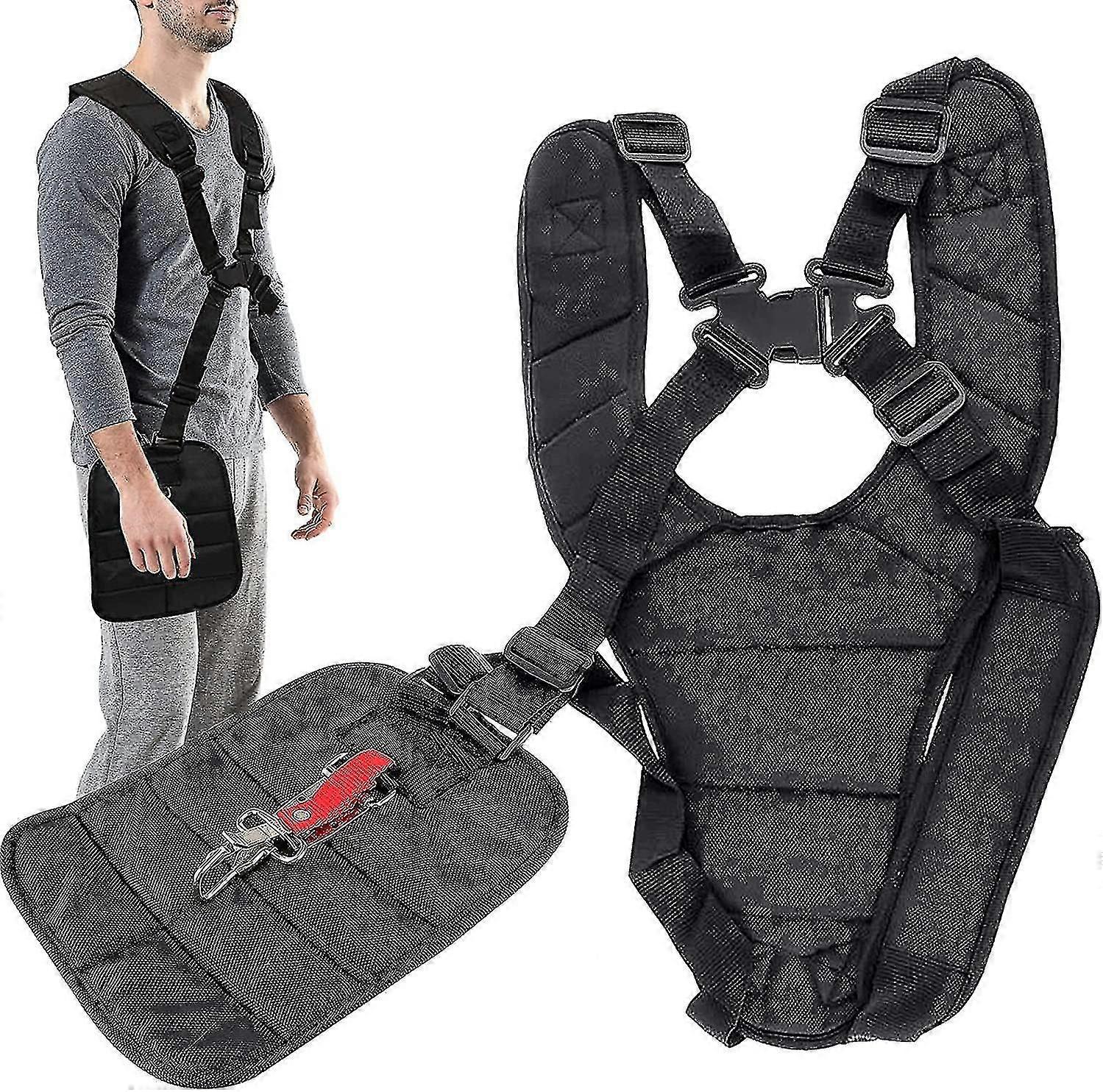 Trimmer Shoulder Strap, Double Shoulder Trimmer Harness Adjustable Strap