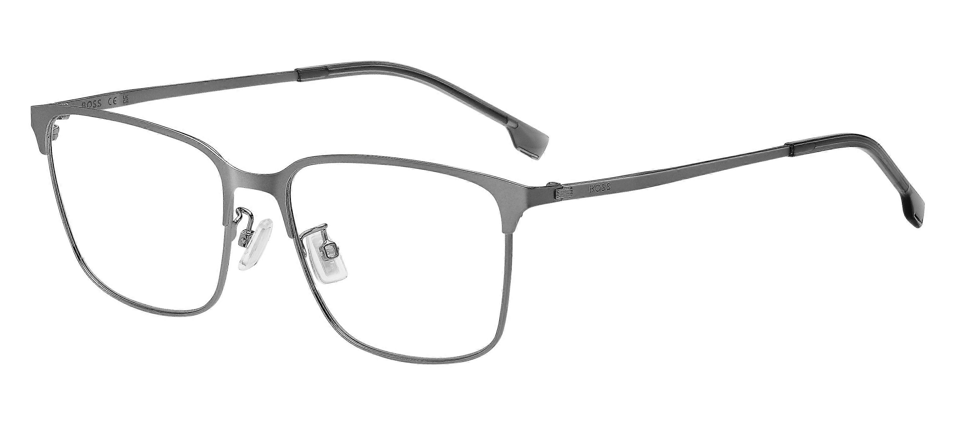 Eyewear Frames HUGO BOSS BOSS 1676/F R80 MATTE DARK RUTHENIUM 55/17/145 MAN