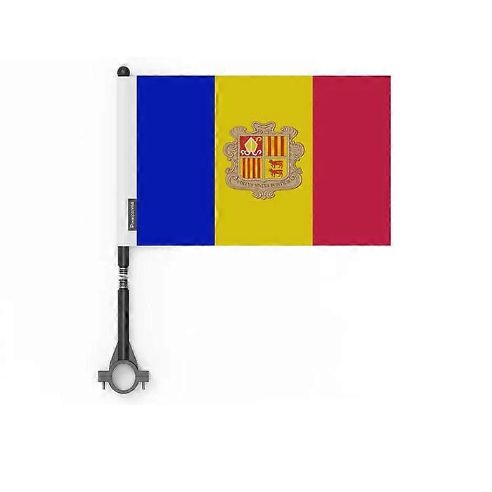 Flag - Andorra - 10 pieces - 14 x 21 cm - Polyester - Double-sided printing