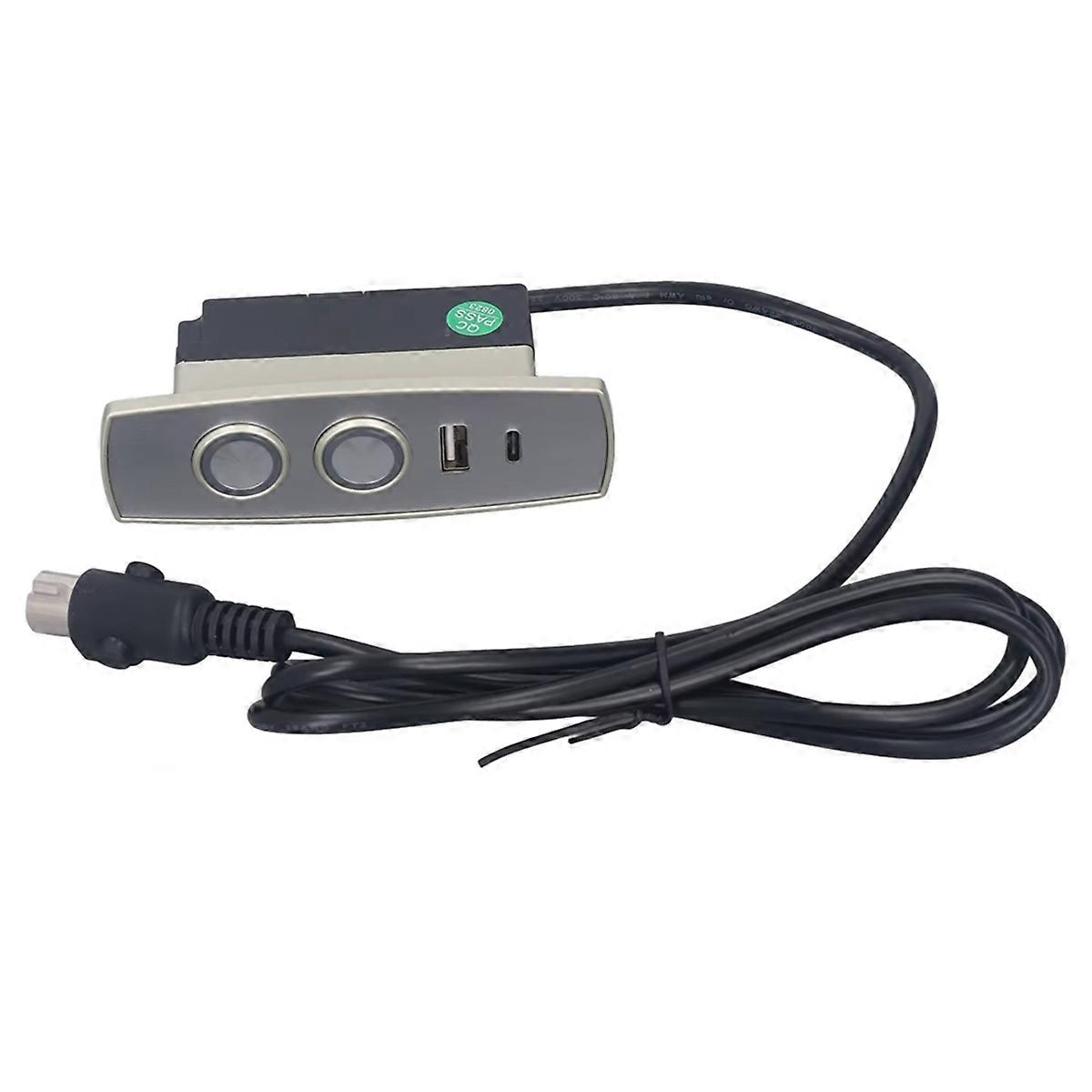 Electric Recliner Controller ABS 2 Button 5 Pin Straight Connectors
