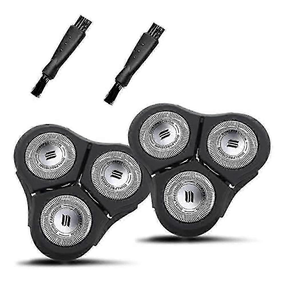 2024,2pack Rq11 Replacement Head For Philips Sensotouch 2d Shavers