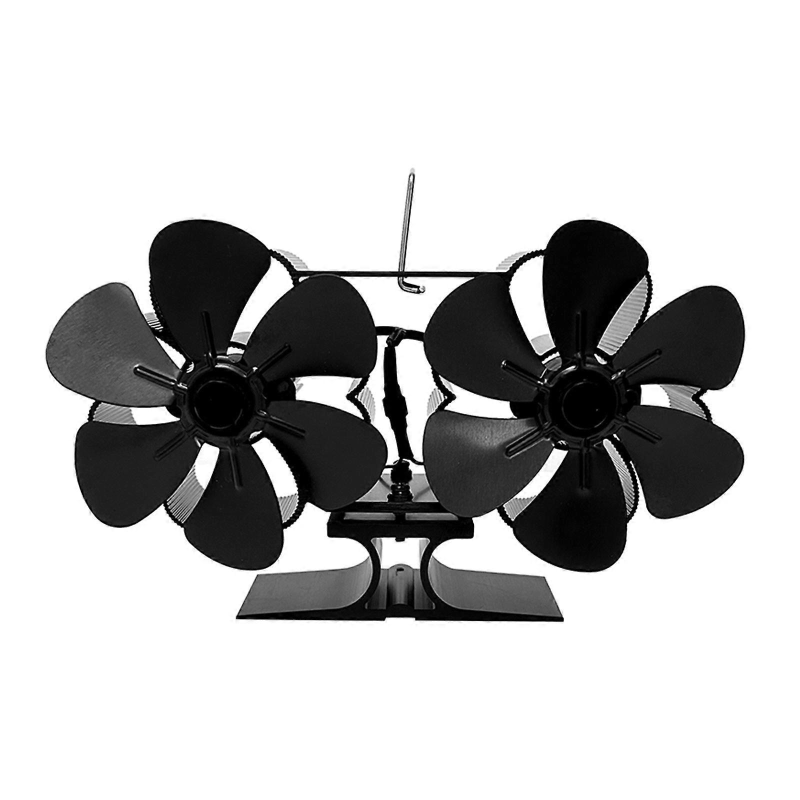 Practical Heat Powered Stove Fan for Wood Stove Optimize Heat Efficiency with Real time Monitoring No Batteries Required