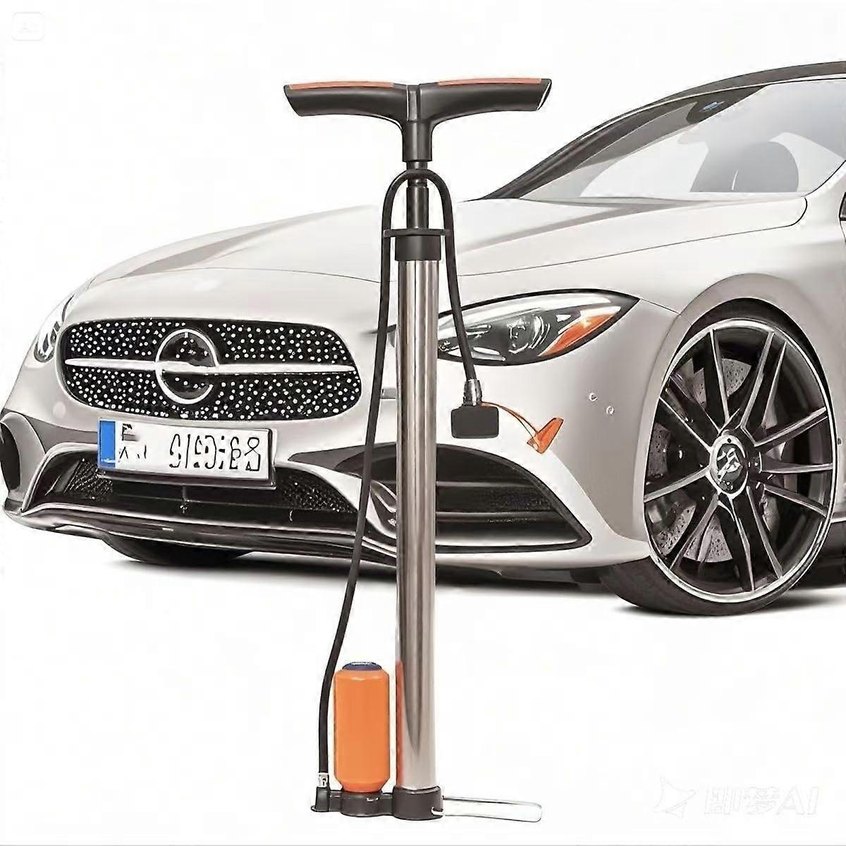 highpressure air pump with digital measuring device