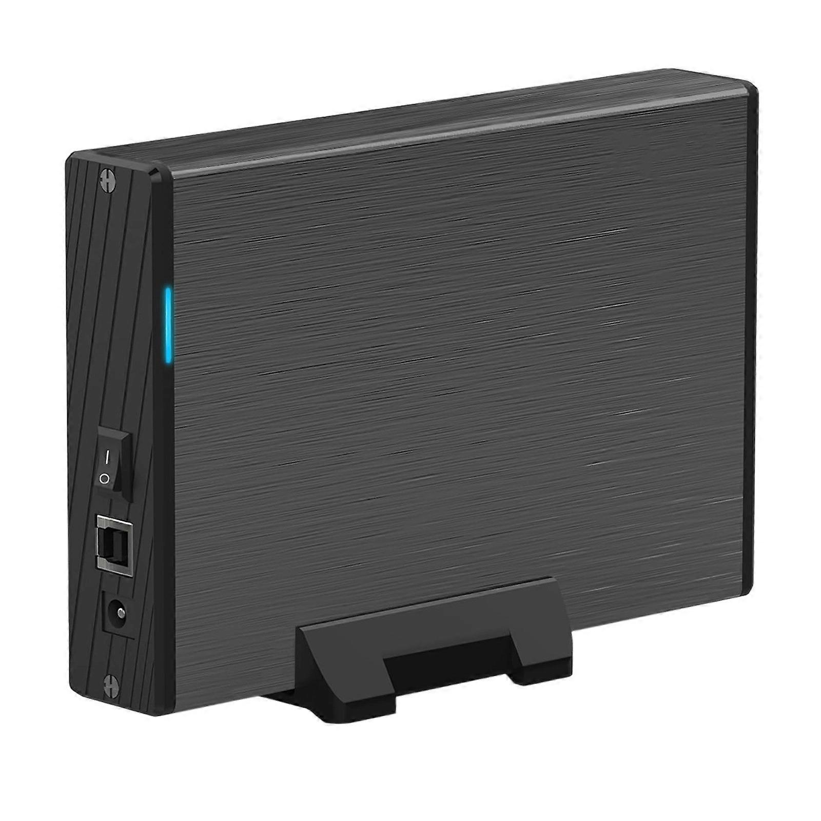 Fast Speed USB3.0 3.5inch SATAs HDD SSDs Enclosure Aluminum Alloy Vertical Stand Dock with Stable Power Supply for 16TB Drive