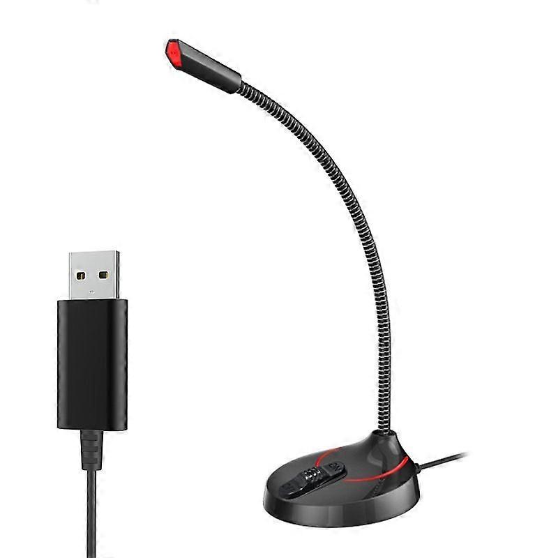 Computer Wired Microphone, Spec: USB Version (Black) USB Version (Black)