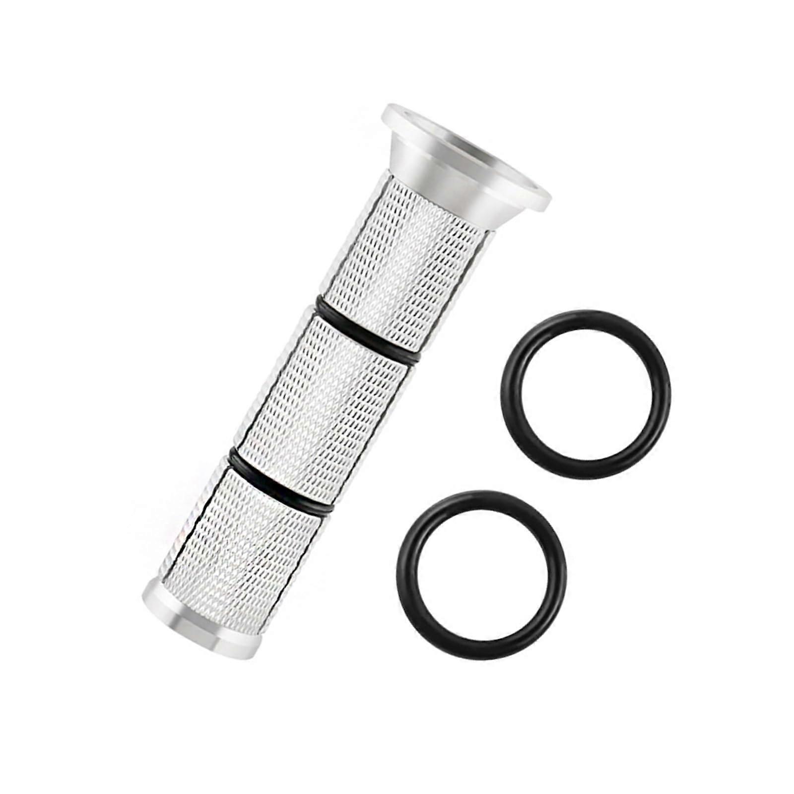 Bicycle Headsets Expander Stem High Hardness Compression Connector for Carbon Fiber Forks - Knurled Design, Durable Construction