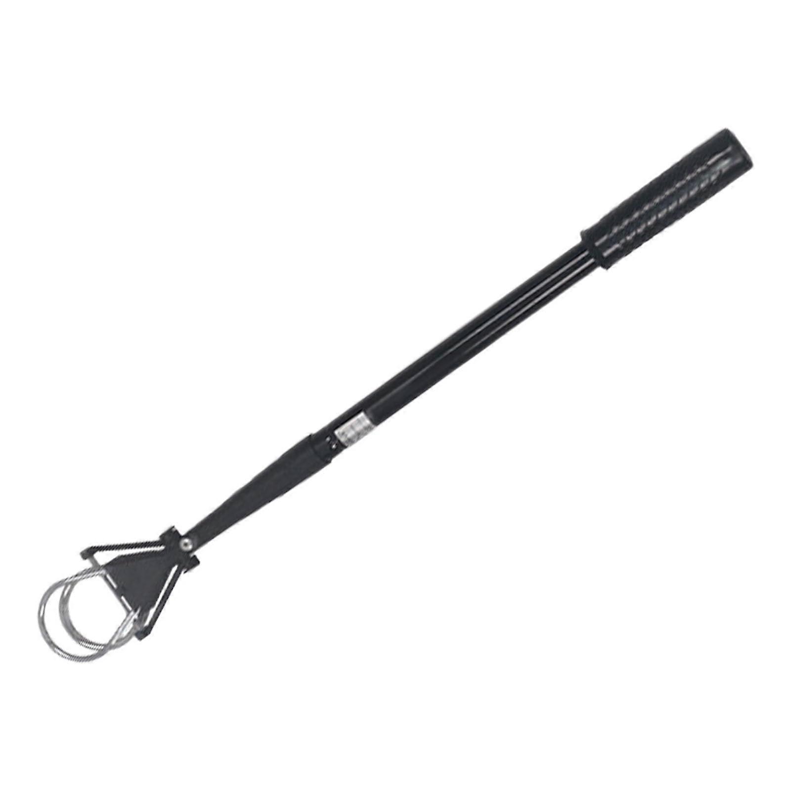 Durable Aluminum Alloy Golf Retriever Ergonomic Gripper For Senior Players Black