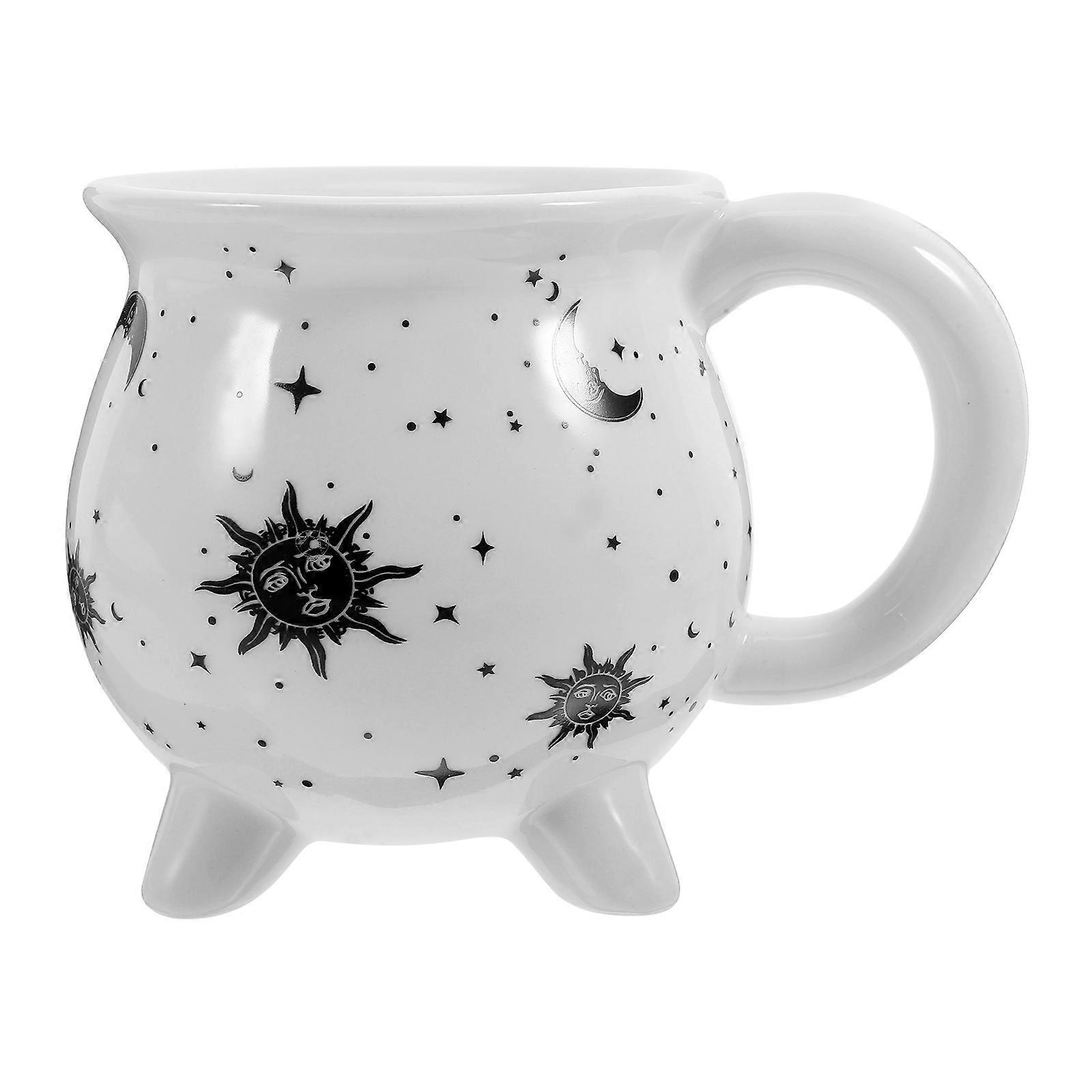 Here's a well crafted product description for your **Novelty Ceramic Cauldron Mug**:
๐ฎ ** in a Mug โ Novelty Ceramic Cauldron Mug for Halloween