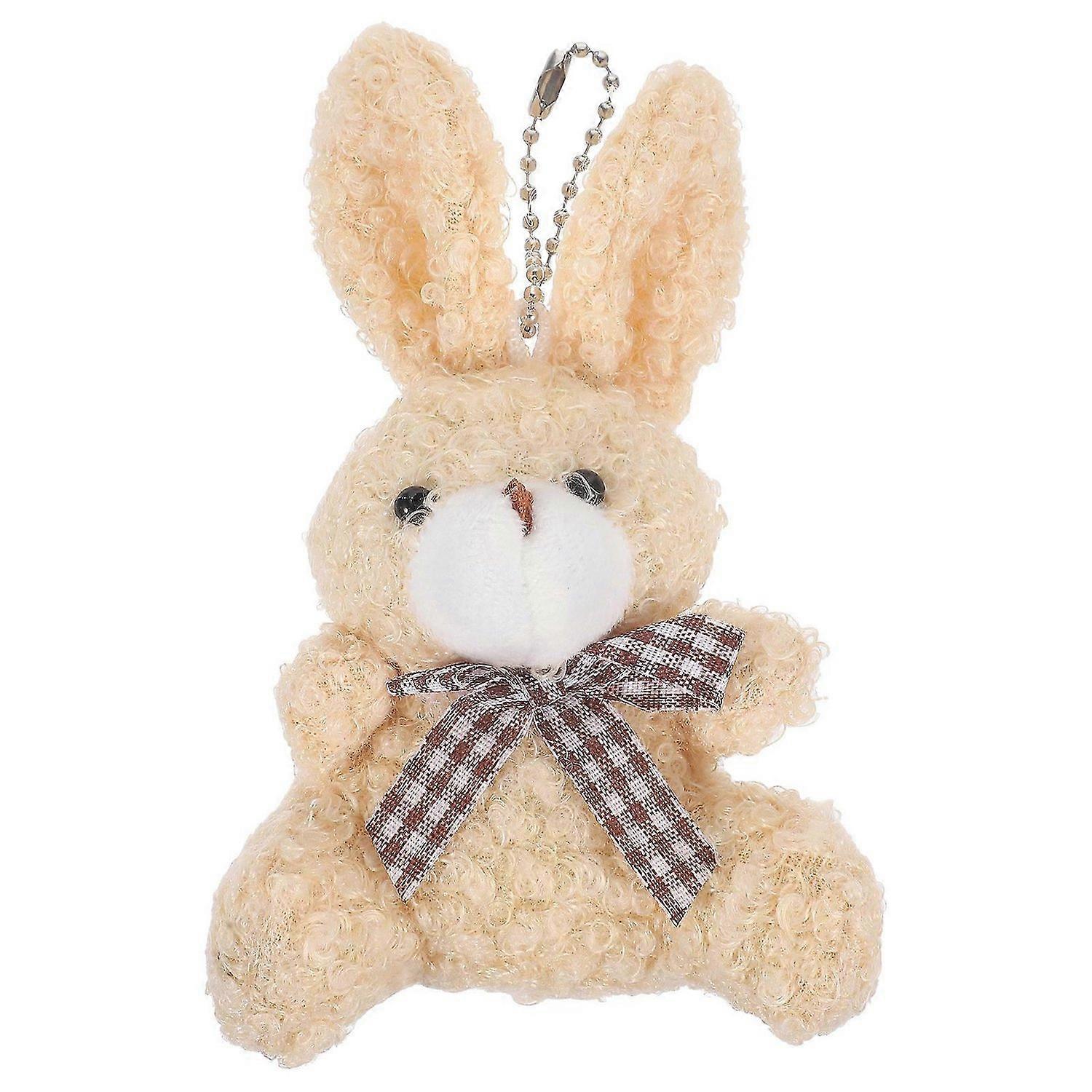 Wear-resistant Rabbit Key Chain Hanging Keychain Fluffy Bag Pendant Bag Supply