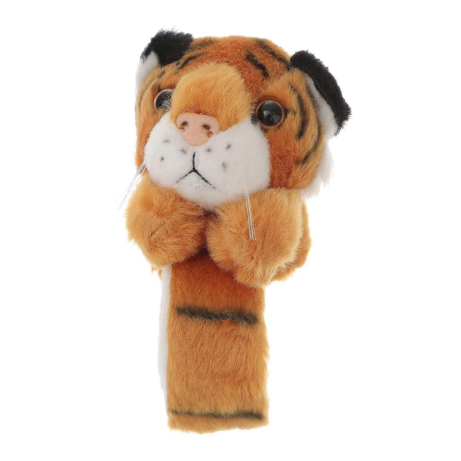 The **Tiger Slap Bracelet** is a fun and vibrant accessory designed to double as both a flexible stuffed animal and a slap band. Perfect for jungle