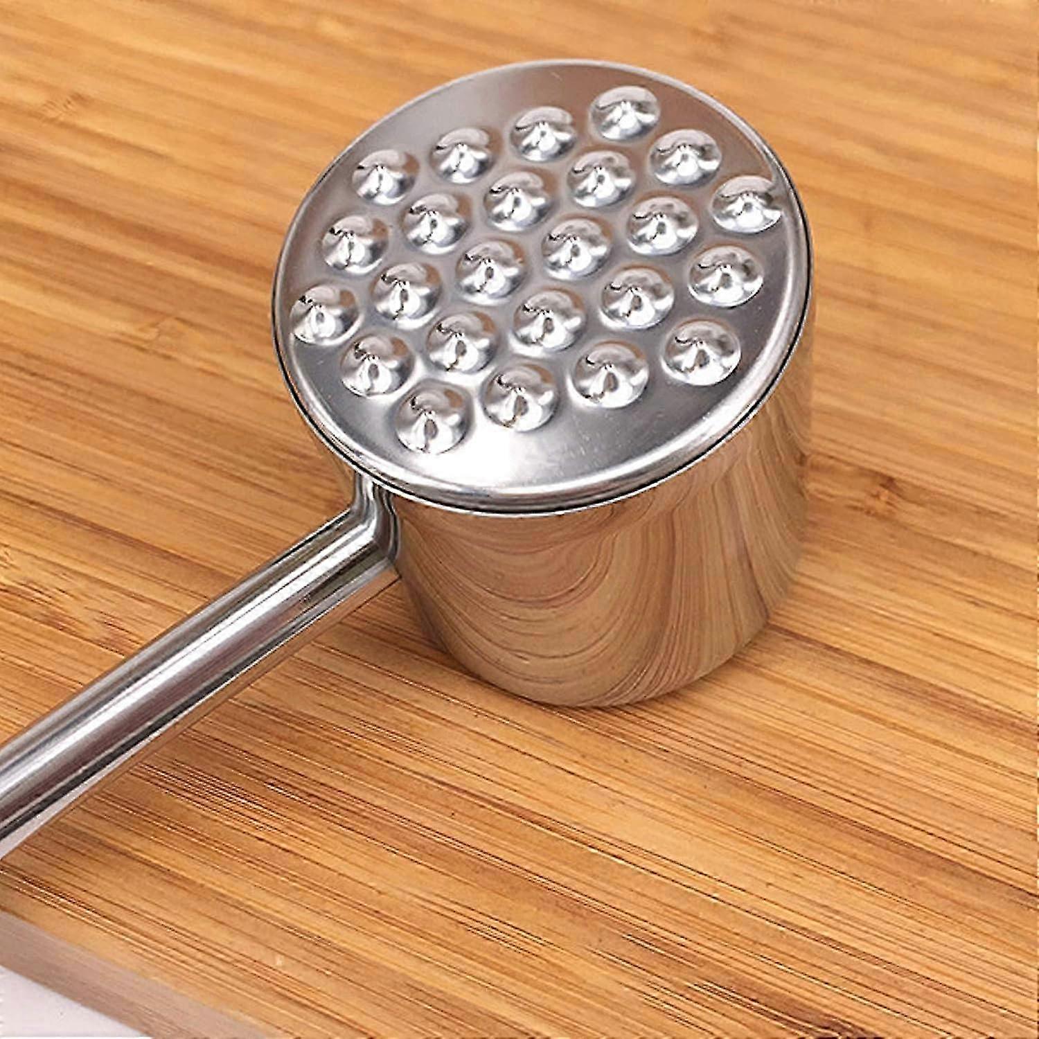 Edelstahl Heavy Duty Fleischklopfer - Doppelseitiger Hammer