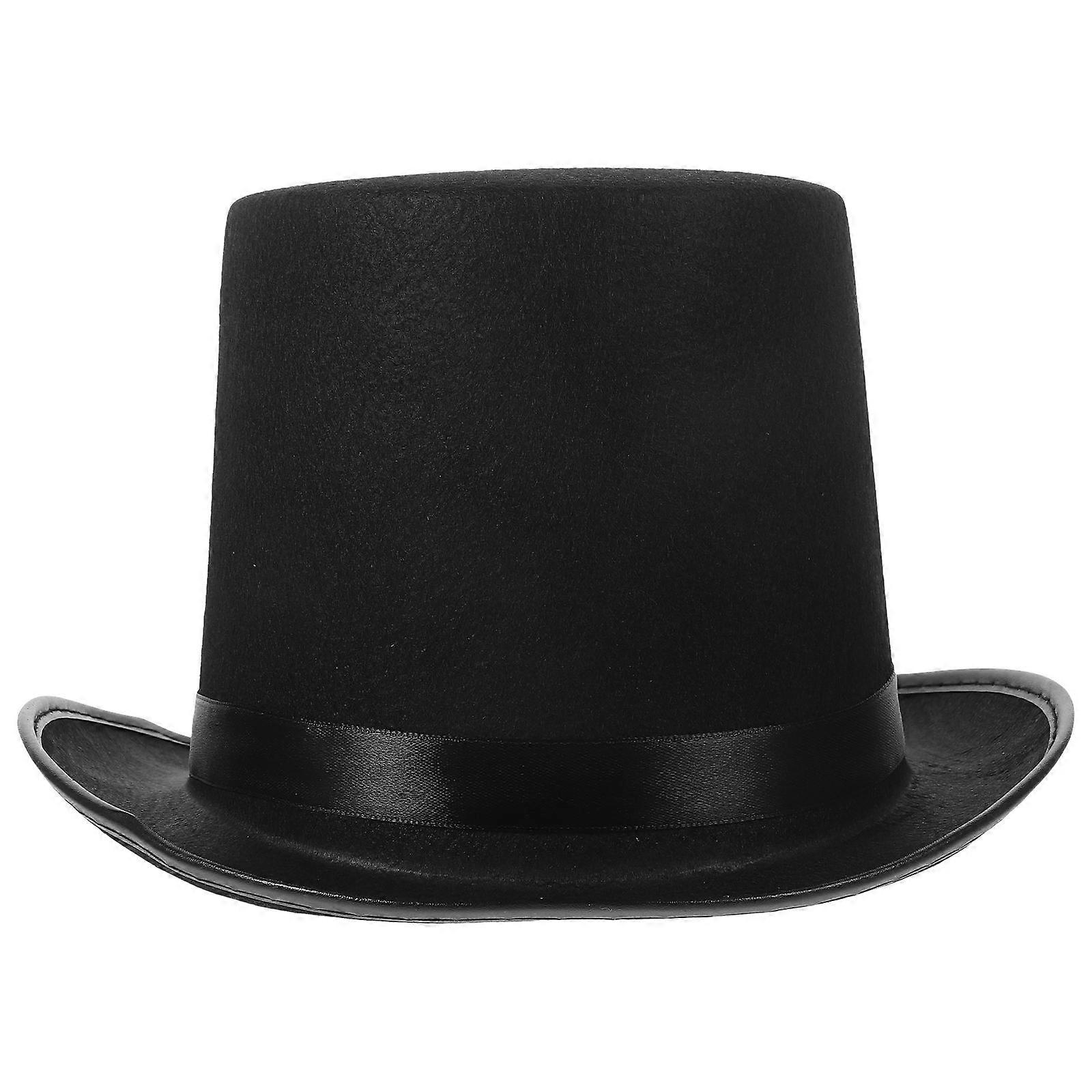 Classic Magician Hat for Performances, Adds Charm to Retro Costumes