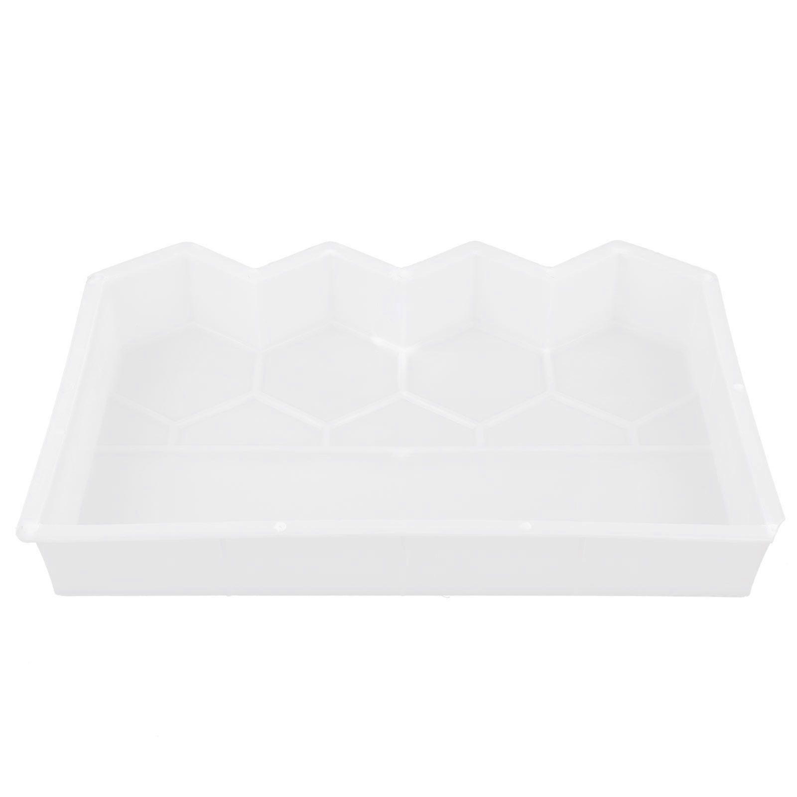 1pc Plastic Brick Mold Reusable Fence Maker Mold Practical Concrete Cement Mold