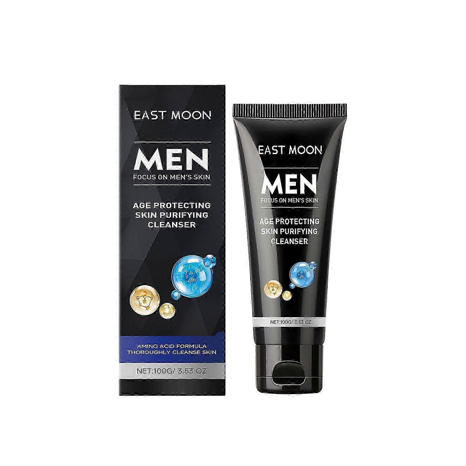 منظف الوجه للرجال East Moon مغذي مرطب حمض أميني منظف لطيف منعش للوجه منظف