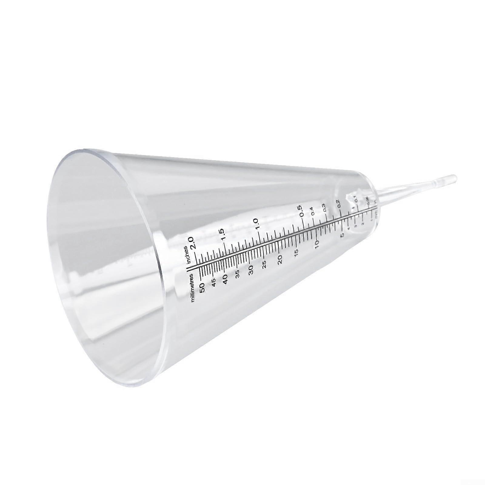 Conical Rain Gauge for Monitoring Rainfall in Your Lawn and Garden
