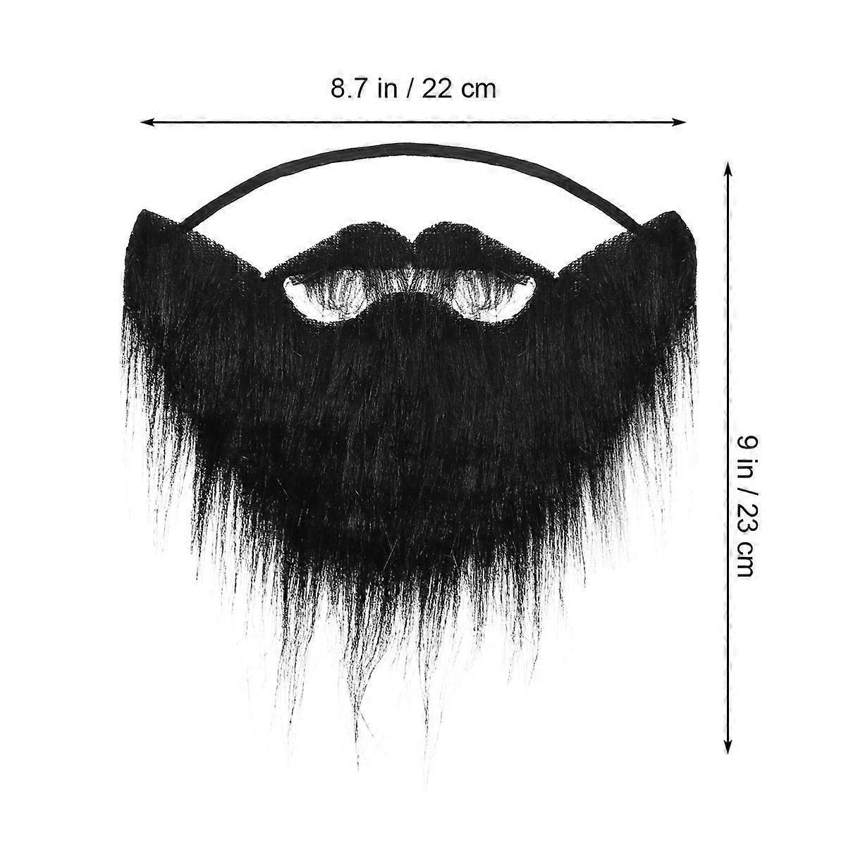 Accessoire de fausse barbe parfait pour une utilisation de divertissement