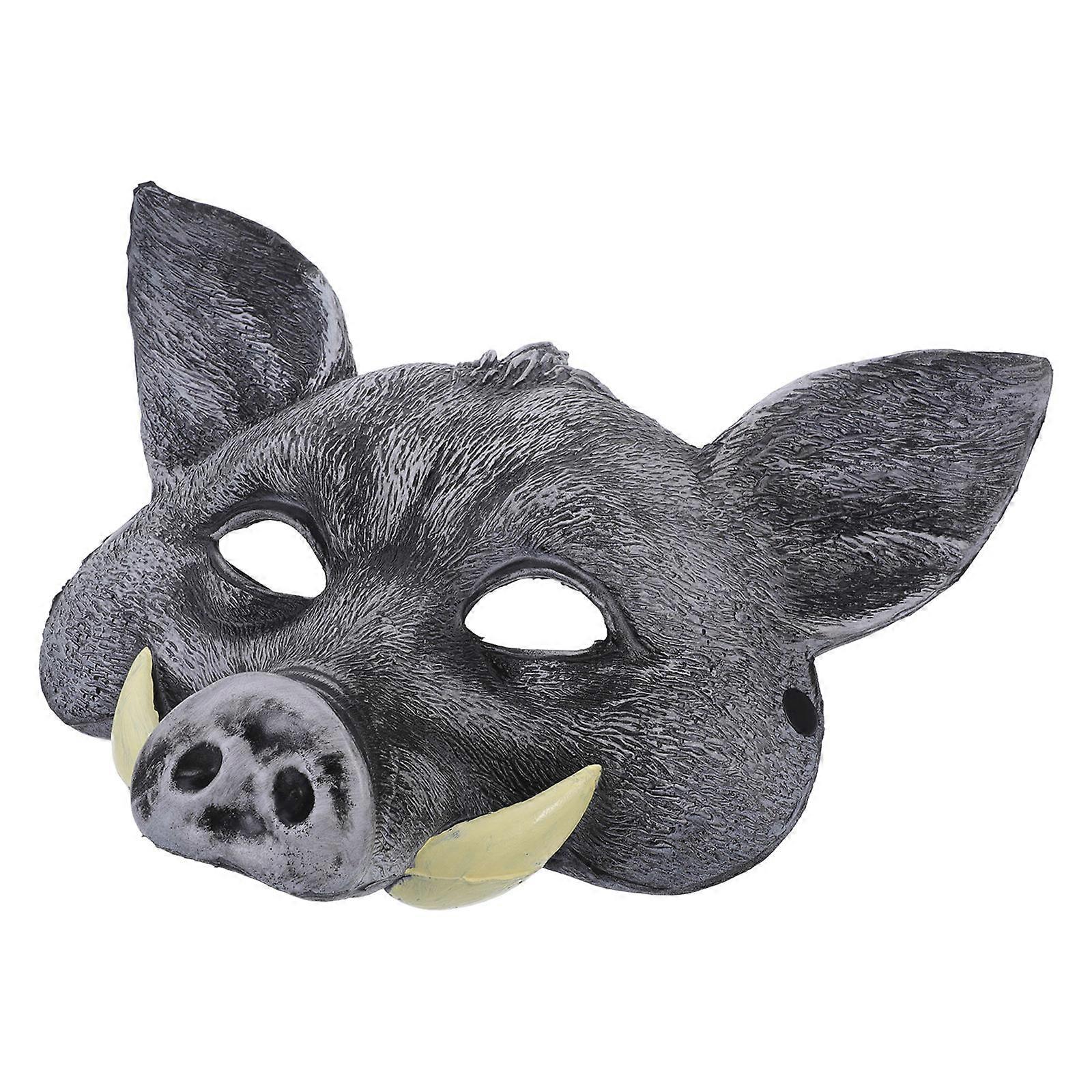 Wild Boar Character Mask for Themed Parties and Entertainment