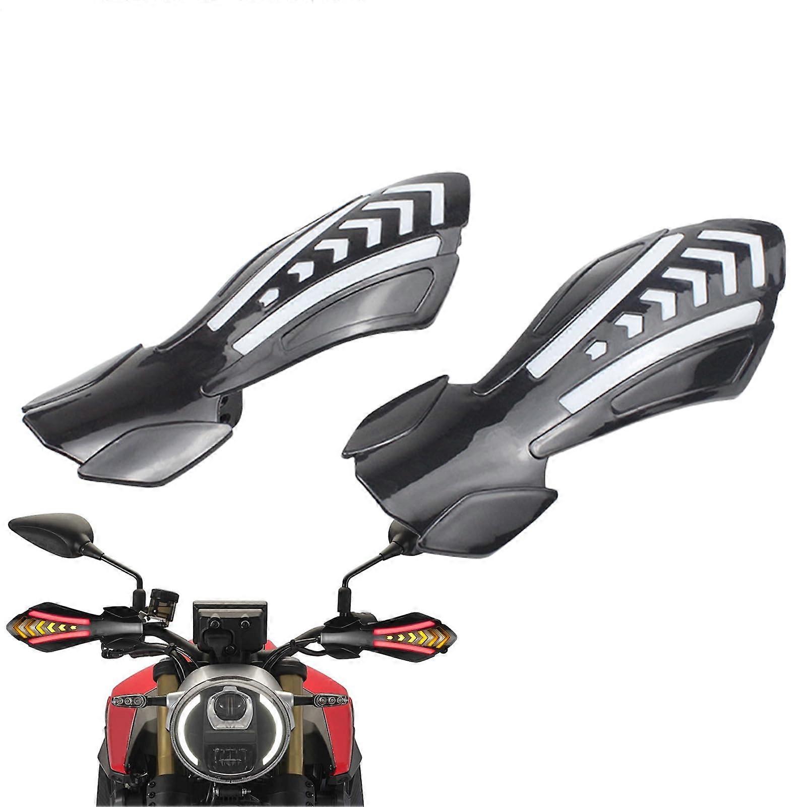 Handschutz-Lenker für Geländewagen, Motorradhandschützer mit LED, 2 Stück, robust, motocross kompatibel, universal fit