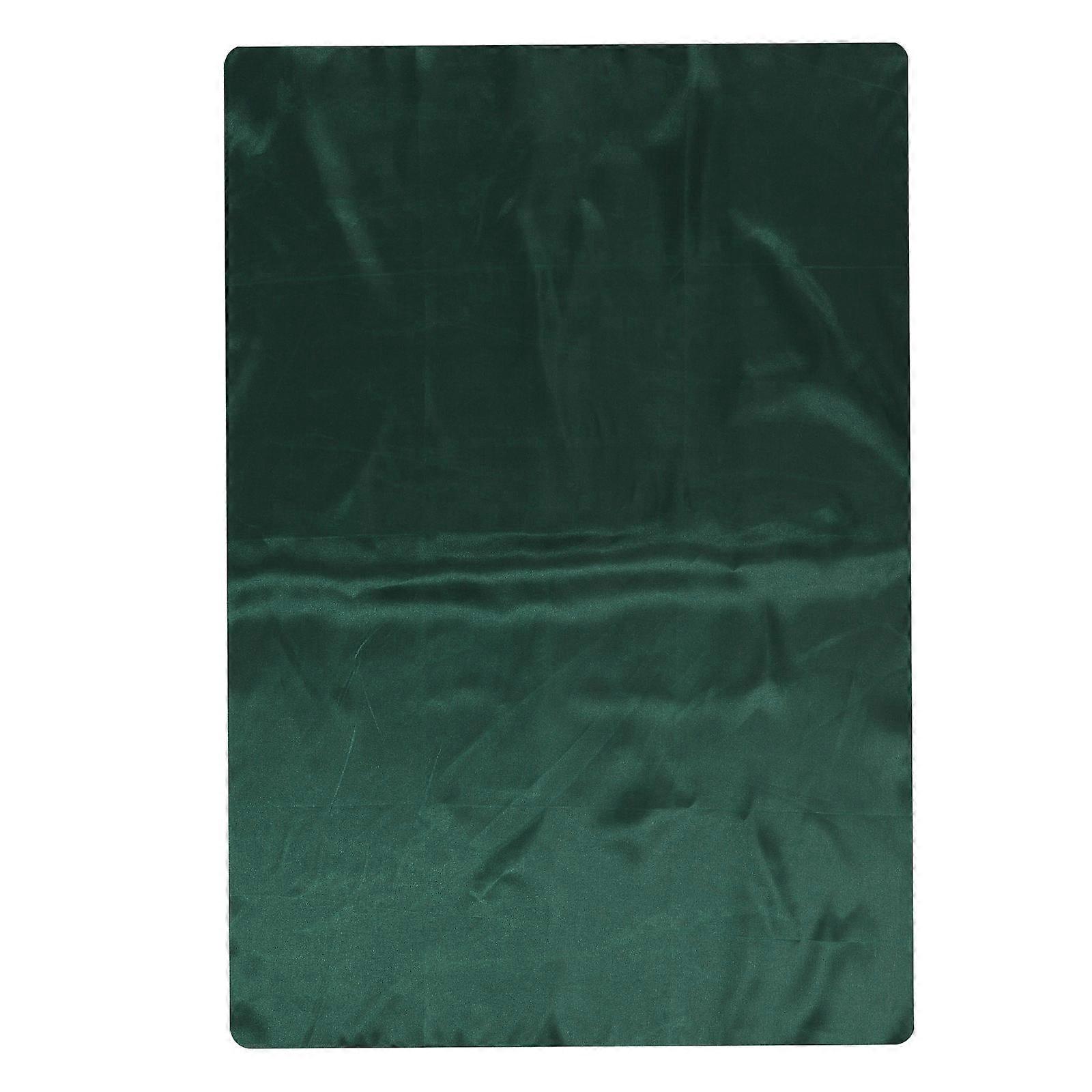 Small Backdrop Silk Fabric Background Curtain Backdrop for Jewelry Photography 100X75cm Green 1Pcs