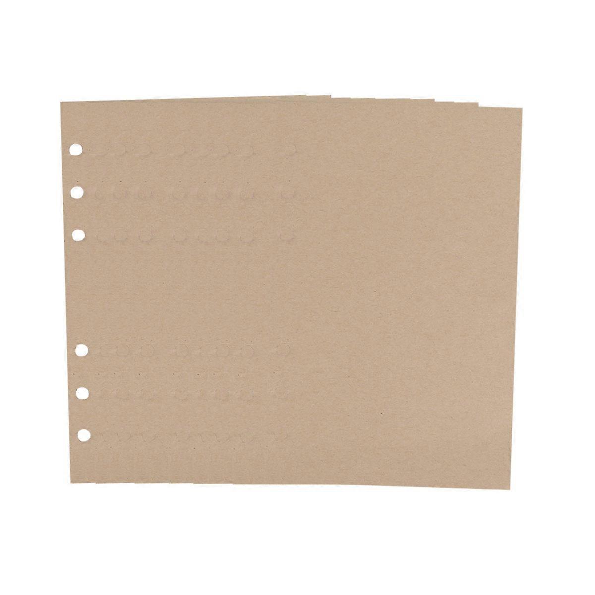 Journal Refill Paper Refill Paper A6 Khaki Drawing Writing Rectangle Lined Office Students Staff 320 Sheets