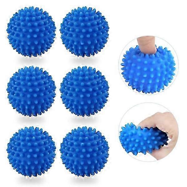 6-Pack Tumble Dryer Balls for Laundry Clothes