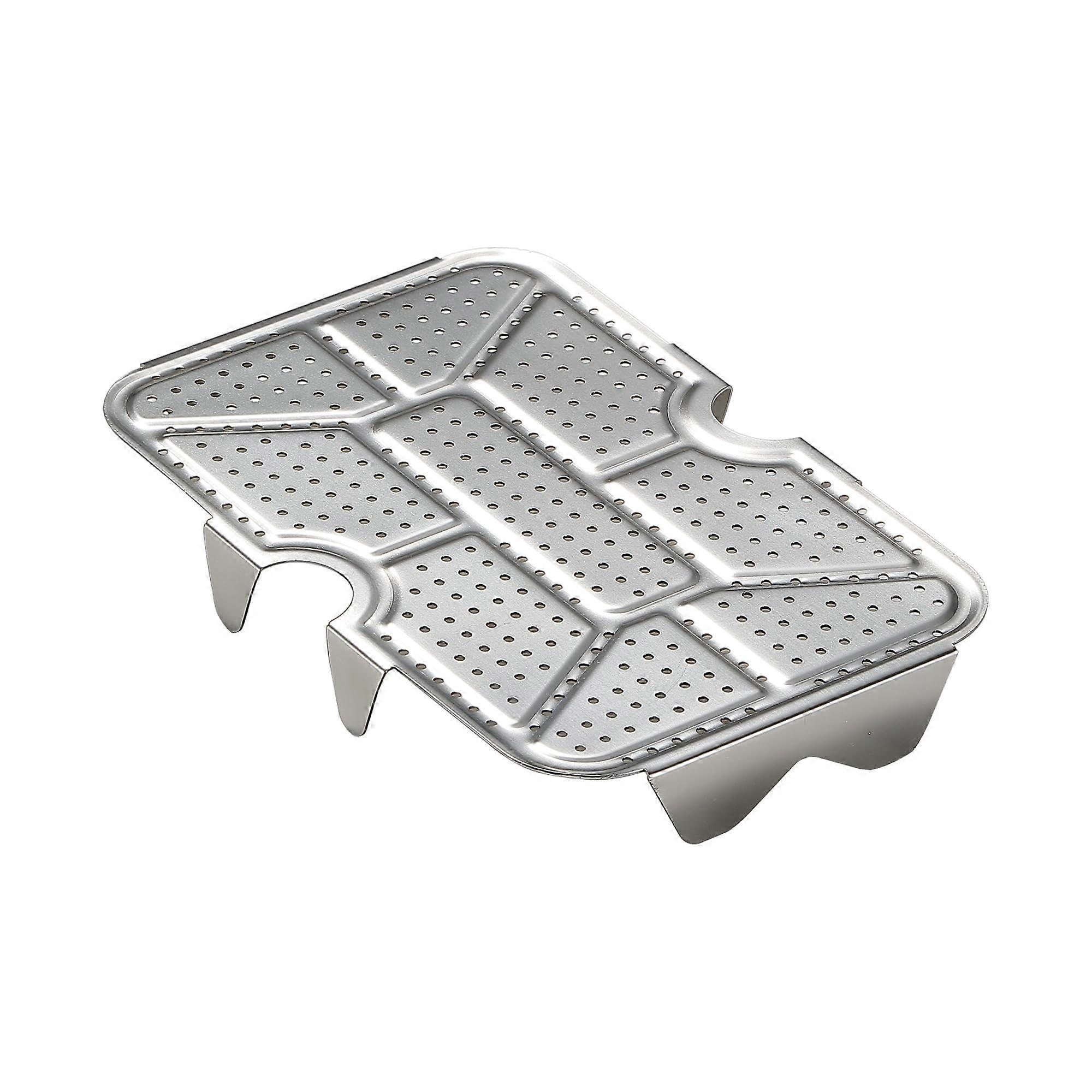 Camping Steam Bowl For Large Tin Compact 18-8 Stainless Steel Frame Rust-Proof And Easy To Clean Steaming