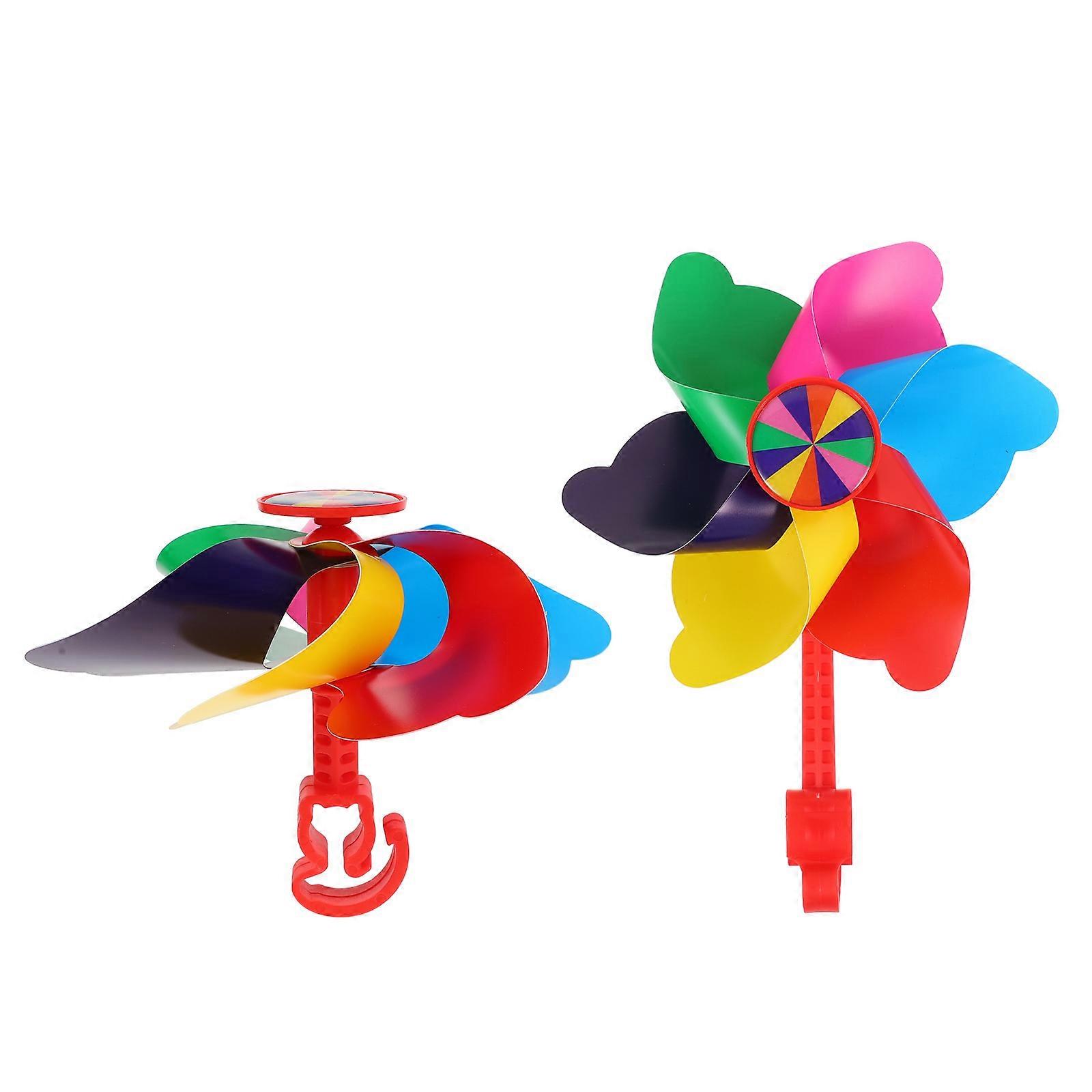 Scooter Accessories Windmill Shape Decorative Design 2Pcs