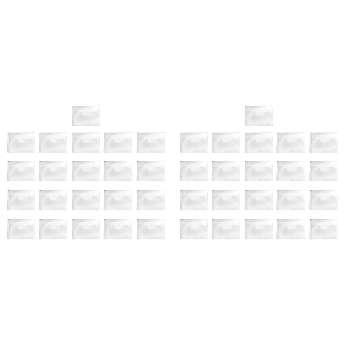 42 PCS Clear Stamp and Die Storage Pockets Die Cut Storage Bag Scrapbooking Storage Die Storage Enve