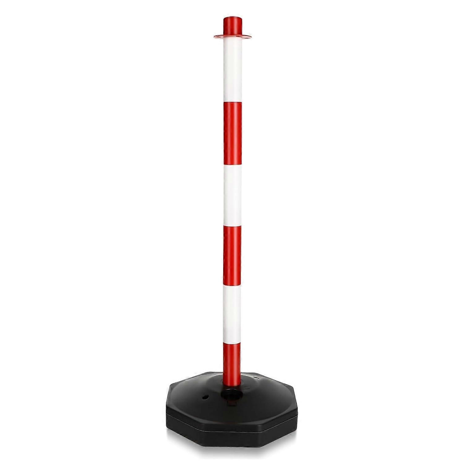 Insulation Stake, 1 Piece Parking Cone, Traffic Marking Pole, Warning Pole, Safety Cone, Guardrail Garage, Parking, Road Pillar (Rosso) Red Ref: 4984
