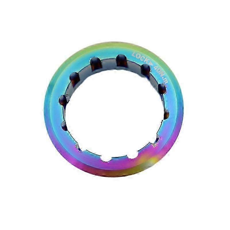 Bicycle 12 Speed Titanium Alloy Freewheel Lock Cover MS Hub Body for M7100 6100 8100 9100 XT XTR