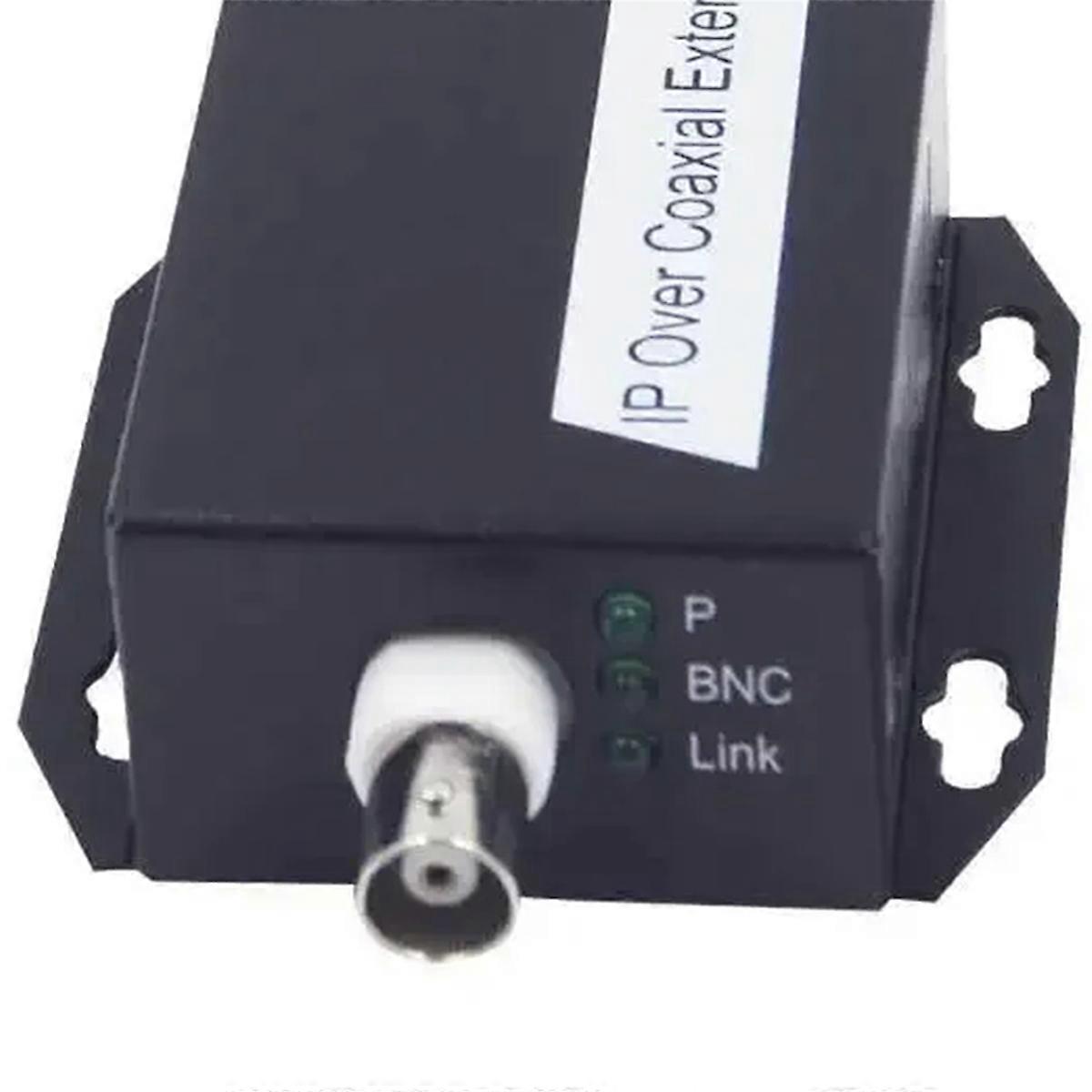 1Pcs Ethernet IP Extender Over Coax HD Network Kit for CCTV Cameras,B