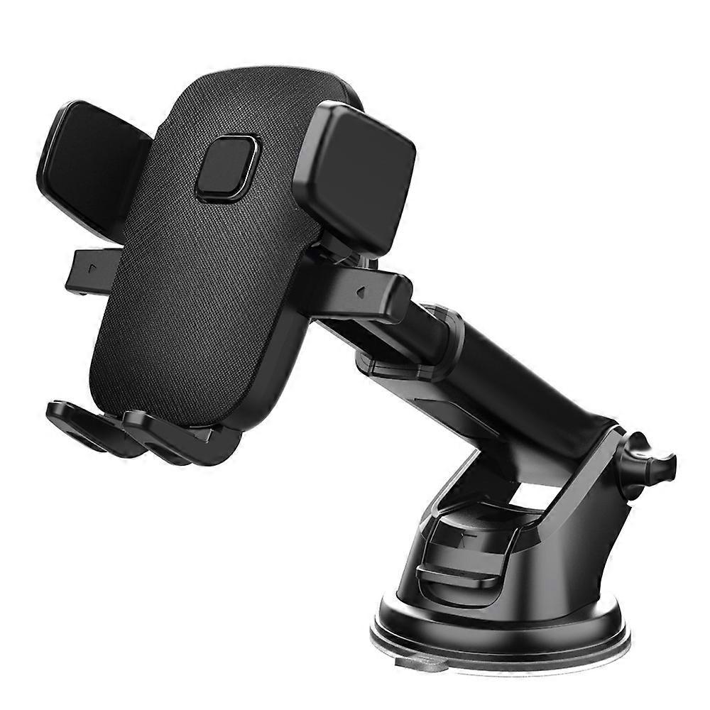 ML-197 For Car Dashboard / Windshield Extendable Arm Phone Holder 360 Degree Rotation Suction Cup Mount Bracket