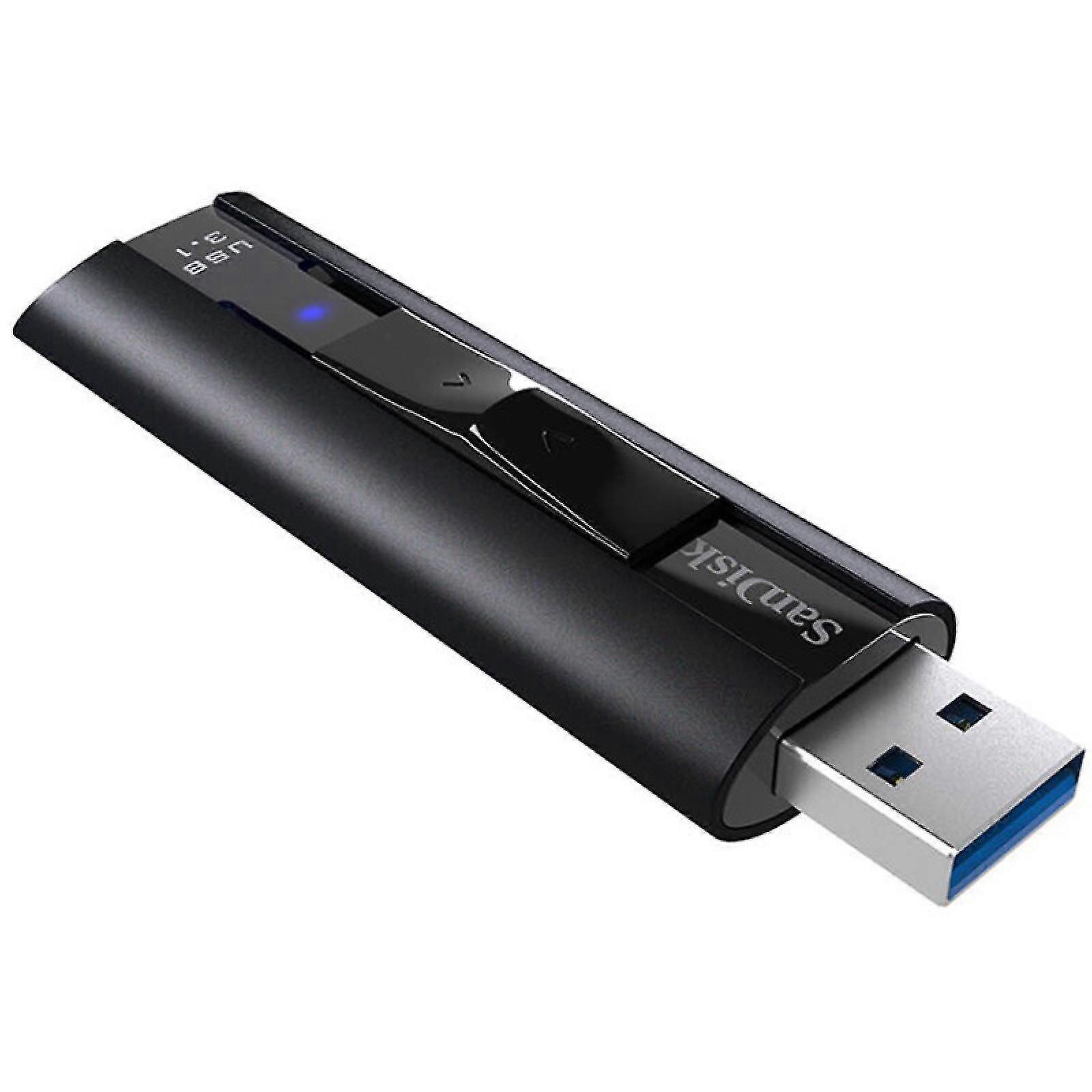 256GB USB 3.1 Flash Drive with Read Speeds Up to 420MB/s, Compatible with Various Devices, Black Color