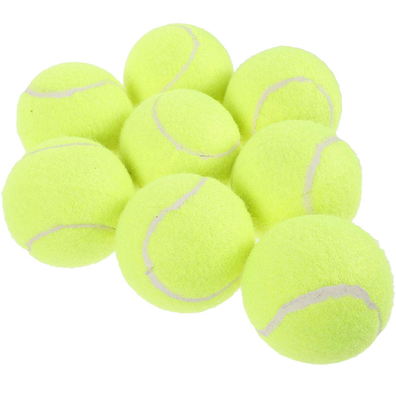 Durable Beginner Dog Tennis Balls 8pcs for Interactive Pet Playtime and Training Activities