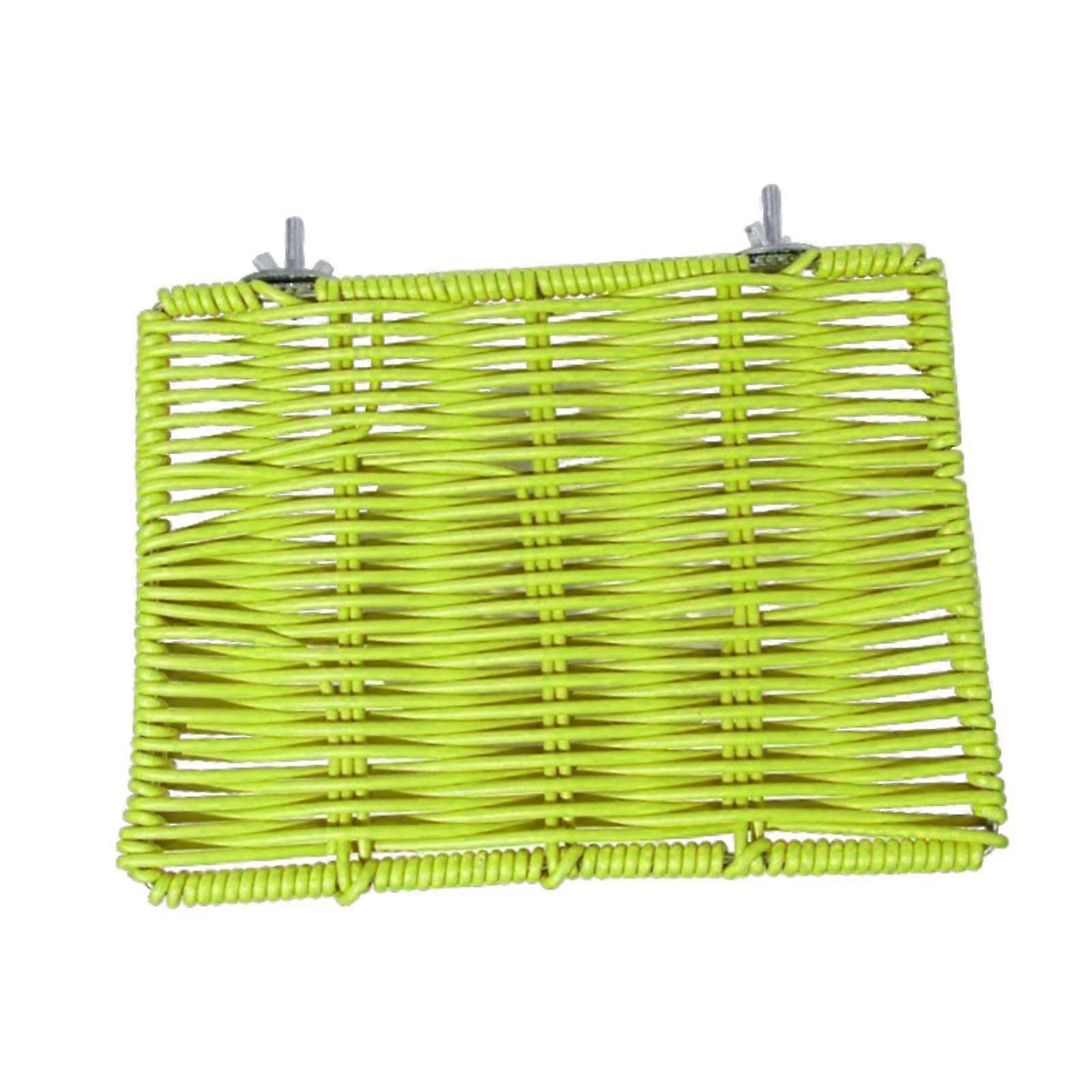 Bird Perch Platform Cage Accessory Rectangular Playground Cage Decor Resting