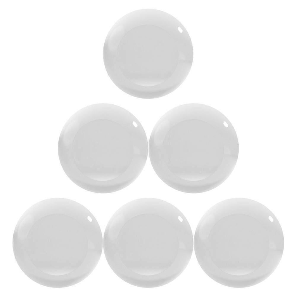 Door Stopper Wall Protector Clear Design Noise Reduction 6Pcs
