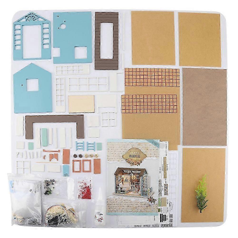 Handmade Miniature Doll House Kit - Ideal DIY Gift