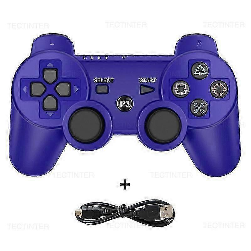 Bluetooth Gamepad for PlayStation 3 Wireless Controller Compatible with Dualshock 3 SIXAXIS