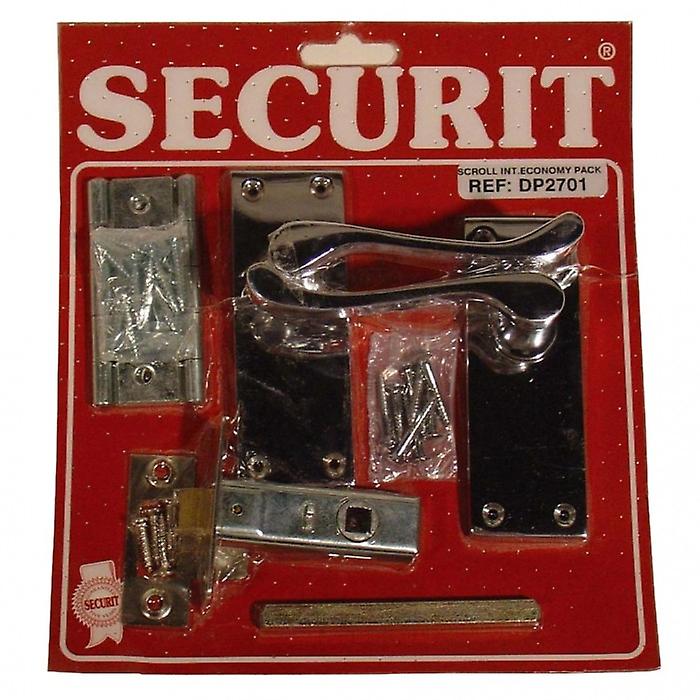 Securit Chrome Scroll Internal Pack
