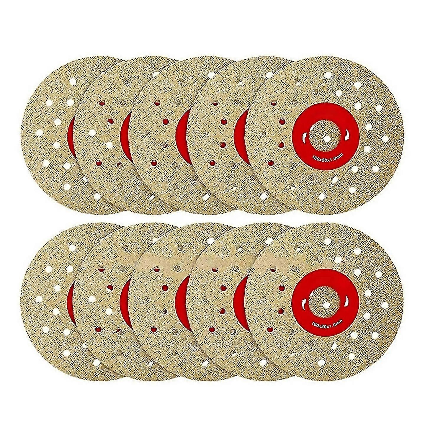 4 Inch Diamond Cutting Disc Angle Grinder Grinding Wheel 10PCS