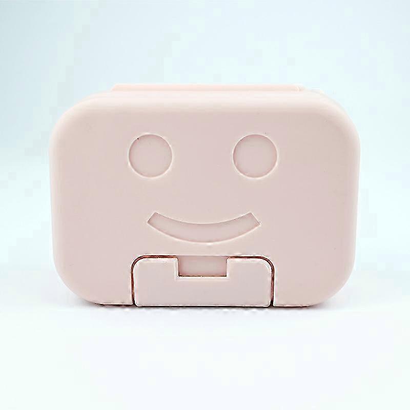 Plastic Soap Dish Container with Lid for Bathroom Sink and Travel Usage